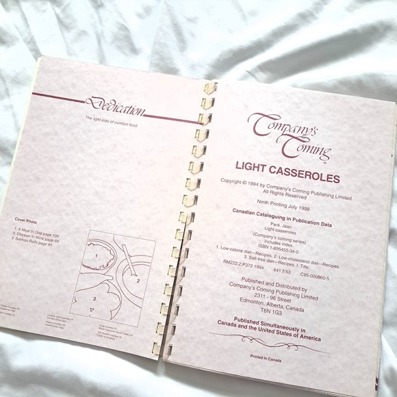 Company's Coming Light Casseroles Cookbook Jean Pare - Picture 4 of 8